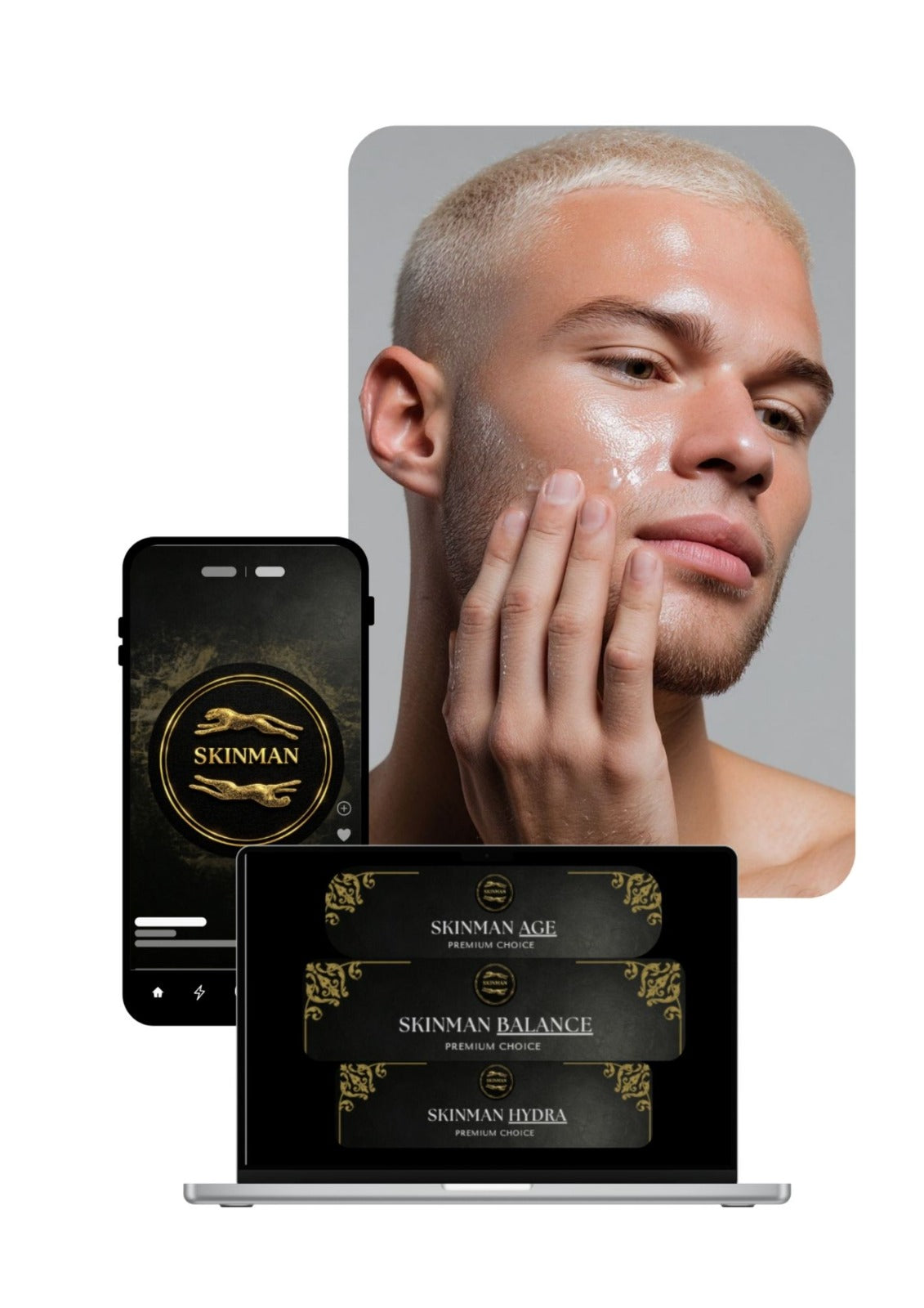 Schede di Skin Care comprensive di prodotti