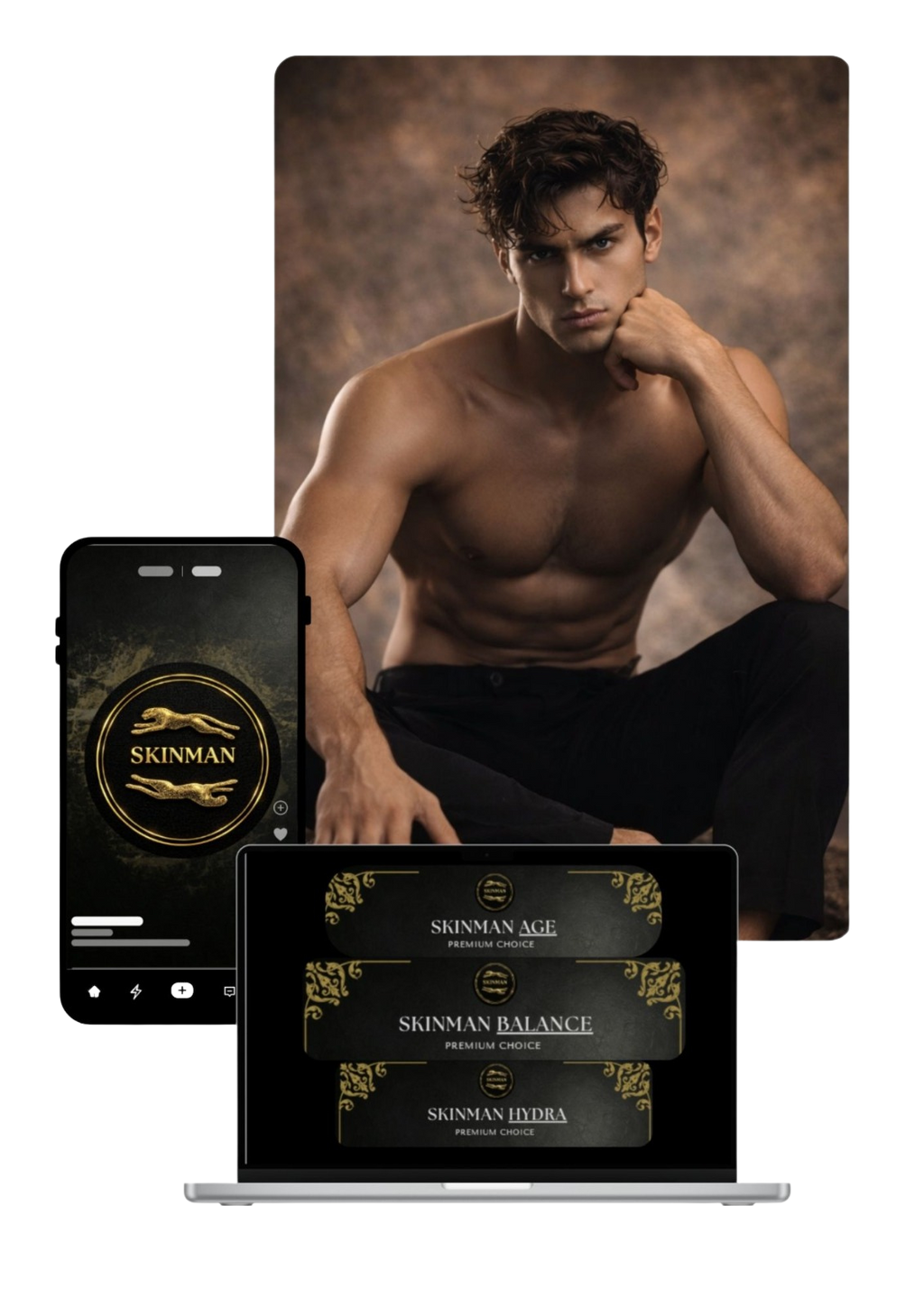 Schede di Skin Care comprensive di prodotti