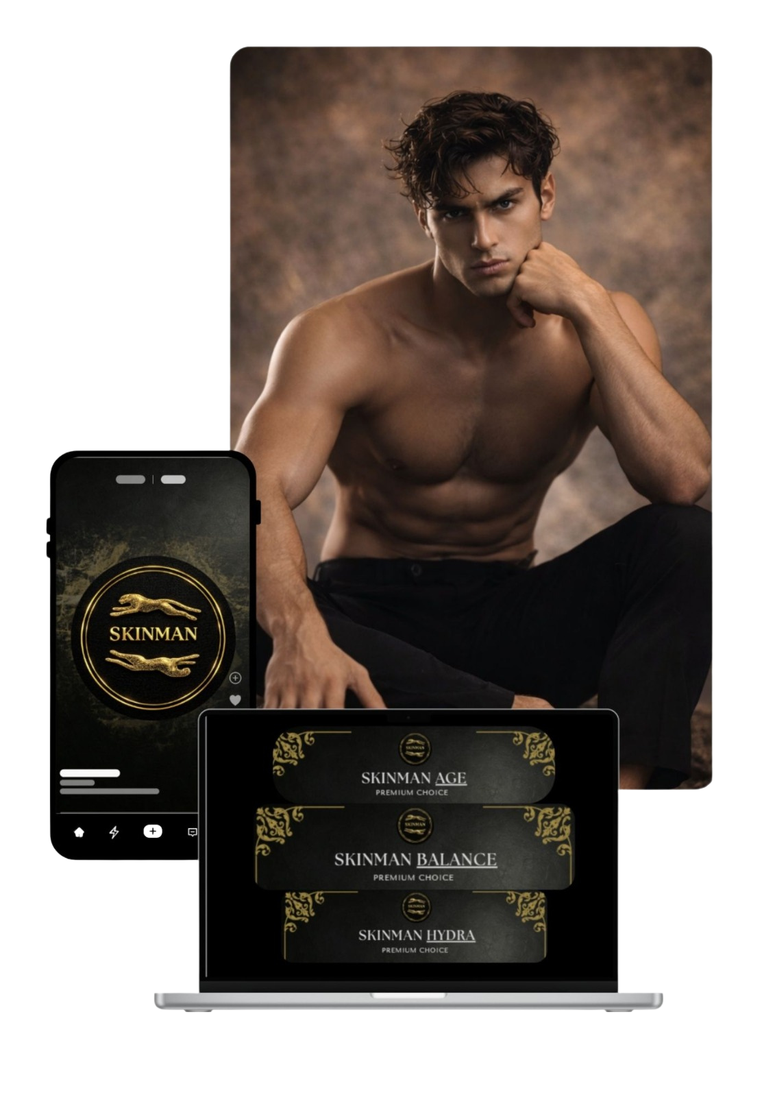 Schede di Skin Care comprensive di prodotti